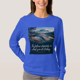 Camiseta Gandhi de produtividade