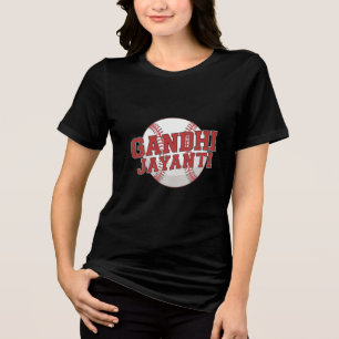 Camiseta Gandhi Jayanti Baseball