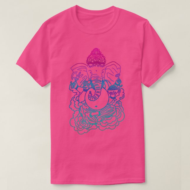 Camiseta Ganesha 1 (Frente do Design)