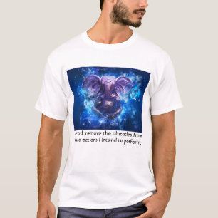 Camiseta Ganesha com oração
