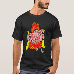 Camiseta Ganesha Ohm Yoga Terceiro Olho Isha Hindu Linga
