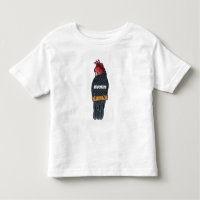 Gang gang cockatoo bird cartoon illustration