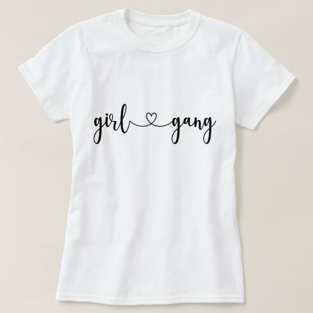 Camiseta Gang Garota (Frente do Design)