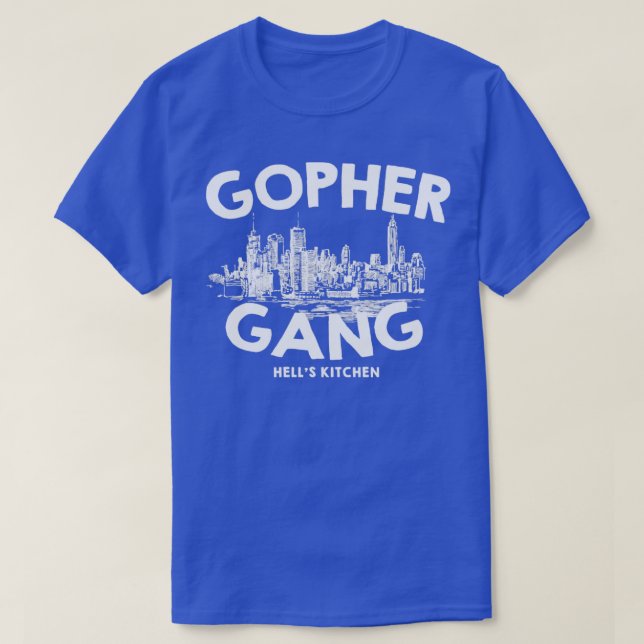 Camiseta Gang Gopher (Frente do Design)