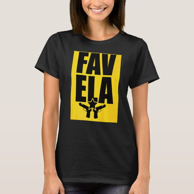 Camiseta Gangsta Favela — Loja Original Punk Rock (Frente)
