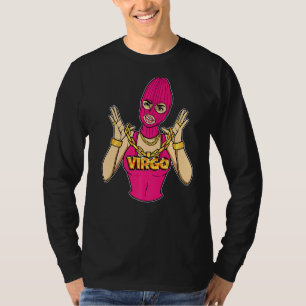 Camiseta Gangsta Garota Virgo Mascarada Mulher Gangster Dou