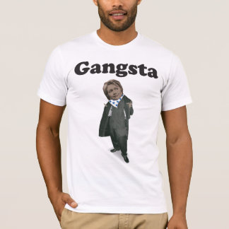 Camiseta Gangsta Hillary Clinton