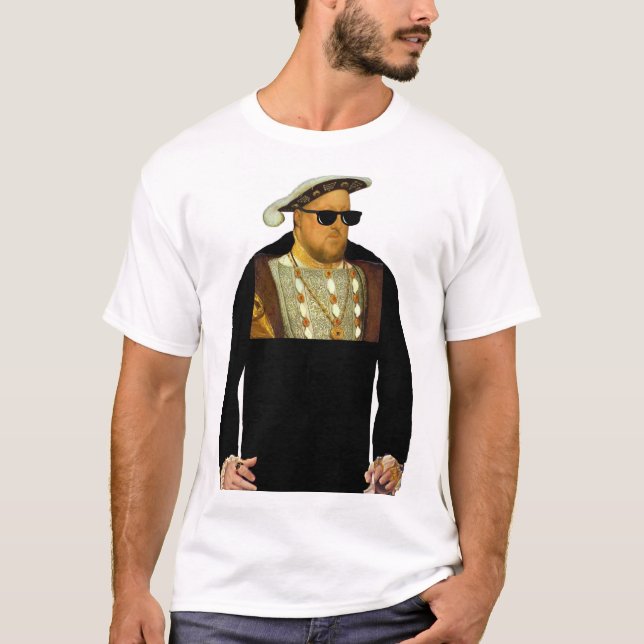 Camiseta Gangsta King Henry VIII (Frente)