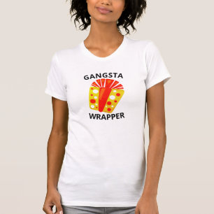 Camiseta Gangsta Rap Meme Engraçado Rapper Palavra Gift Wr