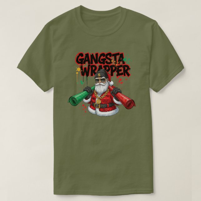 Camiseta Gangsta Wrapper (Frente do Design)