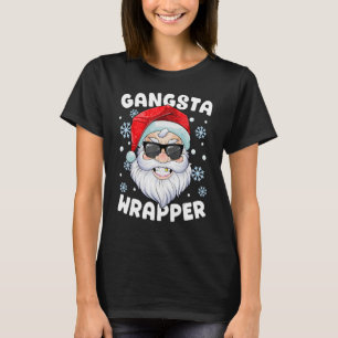 Camiseta Gangsta Wrapper Papais noeis Gangster Wrapper Engr