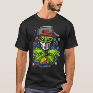 Camiseta Gangstа Alien Espaço OVNI