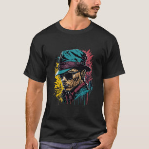 Camiseta Gângster afro-americano vintage dos anos 40