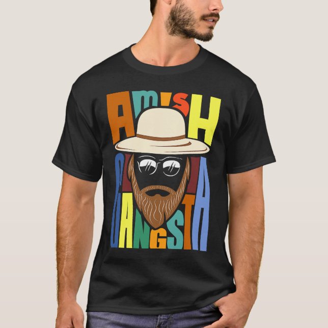 Camiseta Gângster Amish (Frente)