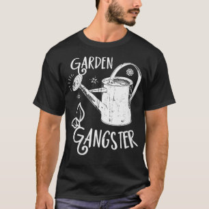Camiseta Gangster de Jardim das Mulheres Amante de Planta V