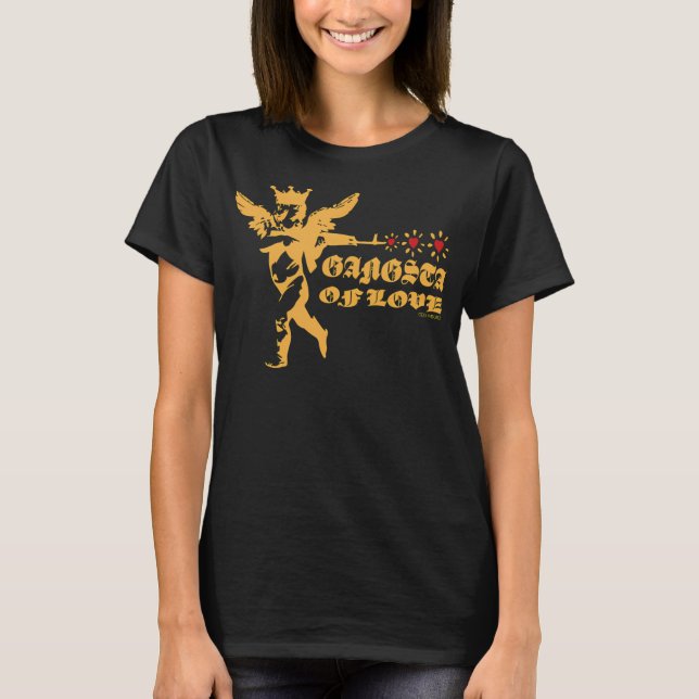 Camiseta Gângster do Amor  (Frente)