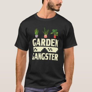 Camiseta Gangster do Jardim Jardinagem Jardineiro