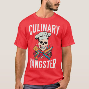 Camiseta Gangster Engraçado Cozinha Cozinhar Cozinha de Che