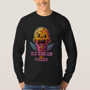 Camiseta Gangster Gangster Gritante Do Icecream, Assassino
