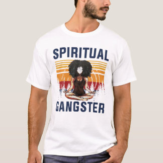 Camiseta Gângster Garota Espiritual Gangsta Iluminada Vinta