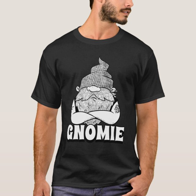 Camiseta Gangster Gnomie Homie Gnomo (Frente)