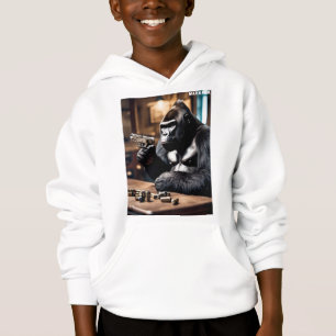 Camiseta Gangster Gorilla a emboscar a pistola