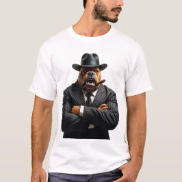 Camiseta Gangster Kingpin Brutus O Estilo Máfia Bulldog