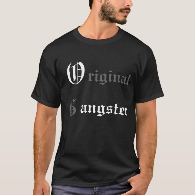 Camiseta Gângster original (Frente)