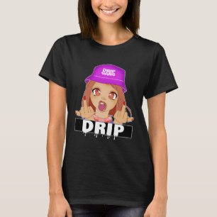 Camiseta Gangue de Drives Trendy Urban Rap Hip Hop Drippp G