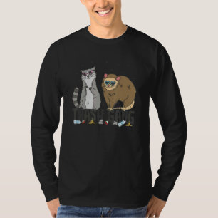 Camiseta Gangue do Lixo Gambá e Guaxinim