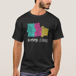 Camiseta Gangue Genga Doce Frutura Doce Ursinhos Doces Home