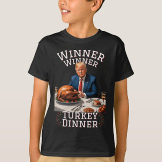 Camiseta Ganhador de Trump Engraçado Turquia Janta