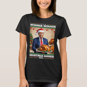 Camiseta Ganhador Engraçado Vencedor do Janto de Natal Tank