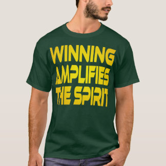 Camiseta Ganhar Amplifica o Amarelo Espirituoso