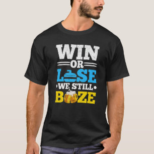 Camiseta Ganhar Ou Perder Ainda Booze Cerveja Curling Playe
