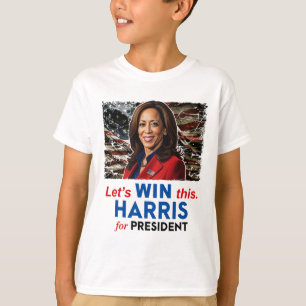 Camiseta Ganhe Este Harris Para O Presidente Kamala Harris