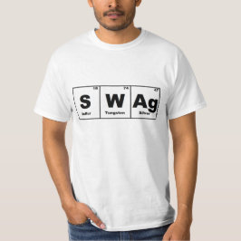 Camiseta Ganhos da mesa periódica