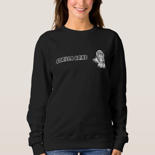Camiseta Ganhos de Gorila Fitness (Frente)