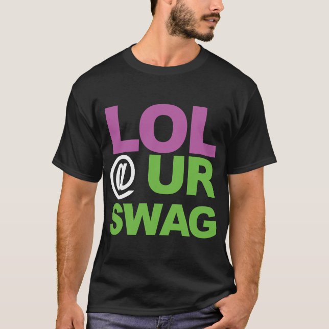 CAMISETA GANHOS DE LOL @ UR (Frente)