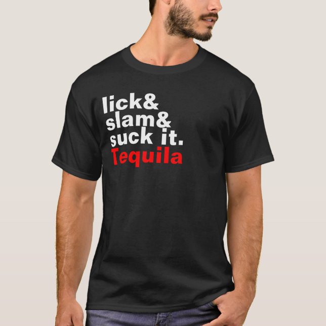 Camiseta ganhos do tequila (Frente)