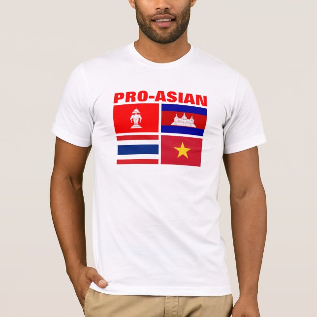 Camiseta GANHOS: Pro-Asiático 3 (Frente)