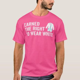 Camiseta Ganhou O Direito De Vestir O Doutor Branco Casaco 