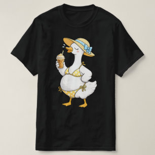Camiseta Gansa Boba Grávida   Verão Gravidez Maternidade 