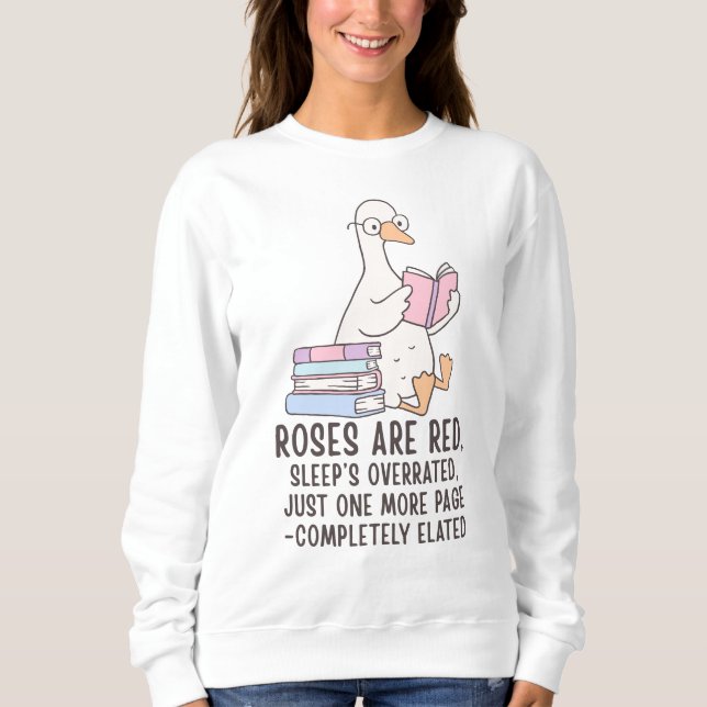 Camiseta Ganso Amante de Livros (Frente)