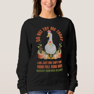 Camiseta Ganso Atrevido NÃO ME TESTE HOJE Dia de Ação de Gr