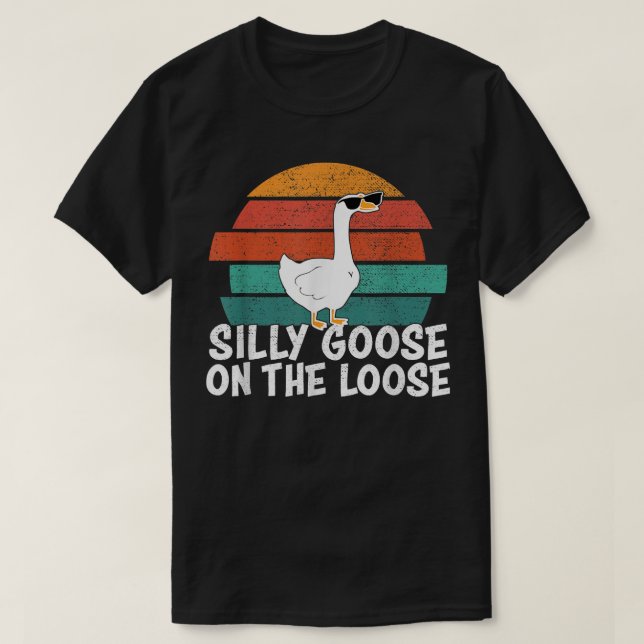 Camiseta Ganso Bobo à Solta  (Frente do Design)