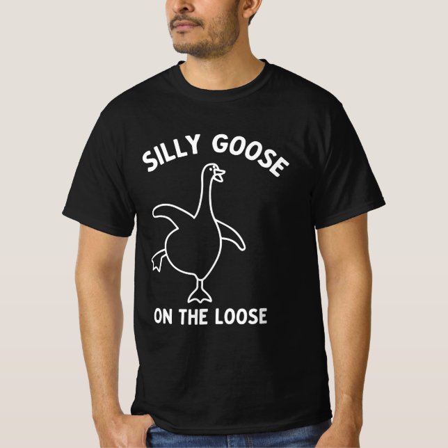 Camiseta Ganso Bobo à Solta (Frente)
