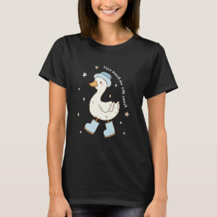 Camiseta Ganso Bobo à Solta, Meme Engraçado do Ganso Bobo