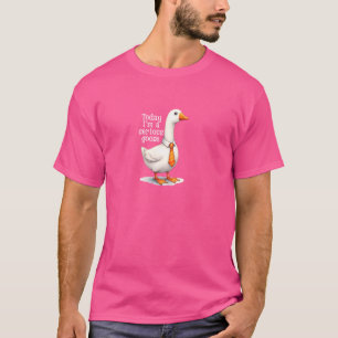 Camiseta Ganso Bobo Fofo Ficando Sério, Hoje Eu Sou um Seri