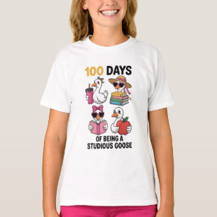 Camiseta Ganso Bobo Vintage 100 Dias de Escola